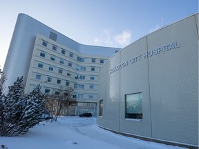 Saskatoon City Hospital is photographed on a cold winter morning. Photo taken in Saskatoon on Wednesday, January 5, 2022.