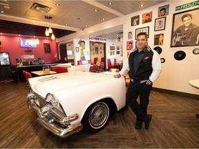 Jon Tyson opened Pink Cadillacs & T Bird Lounge on 9th Street in August. The restaurant and lounge bring back the days when malt shops were popular with vintage décor from several decades ago, including a fully restored 1957 car.