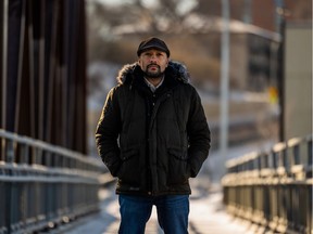 Khodi Dill is a teacher, spoken word artist and children's book author.  His first book by him, Welcome to the Cypher was released last fall.  Photo taken in Saskatoon, SK on Friday, Feb. 25, 2022.