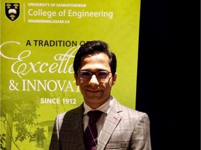 University of Saskatchewan engineering PhD recipient, Dr. Mohsen Asadi.