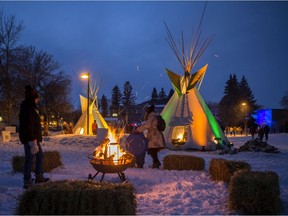 Winterruption site behind Ecole Victoria School in Saskatoon on Friday, January 24, 2020.