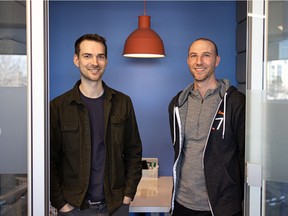 BRIDGES: From startup to tech star 7Shifts CEO Jordan Boesch keeps roots in Sask. 3 (left) 7shifts CEO Jordan Boesch and chief revenue officer Justin Holmes. Holmes joined the Saskatoon-based company in 2018 as VP of marketing.