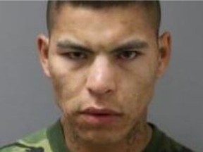 Rolfe Rueben Herman, 32, is described as 6'01" in height, approximately 175 pounds, with brown eyes and black hair styled in a brush cut. (Saskatoon Police Service)