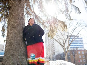 Francine Chaboyer is a student in the Cree Teacher Education Program (CTEP) based in Cumberland House. Chaboyer's class is graduating next spring.