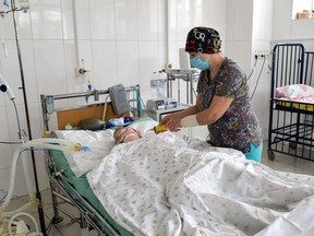 There is an urgent need for nursing resources in Ukraine as Russian bombardments increasingly hit cities and civilian centres, and even hospitals.