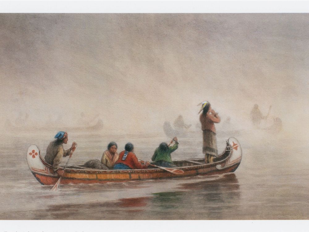 Public presentation examines history of canoes in Canadian art