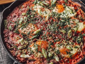 Free Bird’s Shakshuka is popular in Lumsden and in Naomi Hansen’s household.