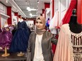 Qudsia Kazmi runs the Q&H Fashion Hub in Midtown Mall and features clothing styles from India, Pakistan and Turkey.