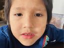 Five-year-old Frank Young, who was last seen at his residence on Red Earth Cree Nation on April 19, 2022. (Provided: Prince Albert Grand Council)