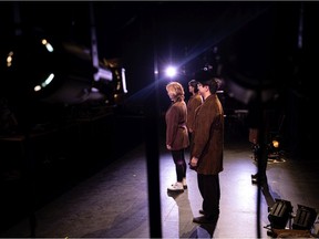 Models take part in a University of Saskatchewan research project looking at how to design performance staging that is complementary to diverse skin colours.
