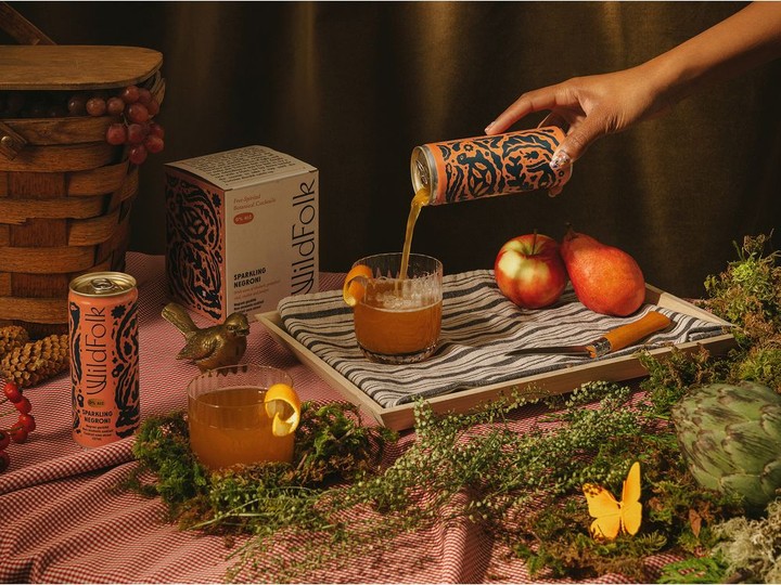  Saskatoon-born Dalia Kohen started a non-alcoholic cocktail line in Nov. 2021 called Wild Folk. She sells her drinks online at drinkwildfolk.com and currently features two beverages — Sparkling Negroni and Vermouth Spritz. A third flavour, Bees Knees, is coming soon, with several more drinks in the works.