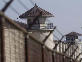 The Kingston Penitentiary is shown in an April 19, 2012 photo.&ampnbsp;A new report from a group of senators calls on the federal government to make changes in the criminal justice system to address over-representation of Indigenous women in prisons.