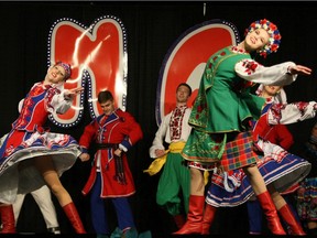 Dancers perform during the Vesna Festival, one of Canada's largest and longest running Ukrainian cultural festivals.