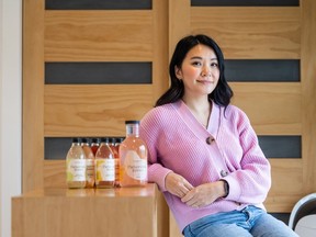 "We're local, we source local and we're supported by local, so it's kind of a full circle," says Amy Kaban of kombucha company Parkerview Brews.