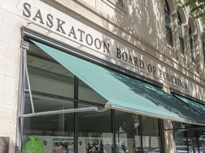 The Saskatoon Public Schools office in downtown Saskatoon is shown in Saskatoon on Wednesday, June, 16, 2021.