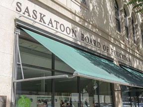 The Saskatoon Public Schools office in downtown Saskatoon.
