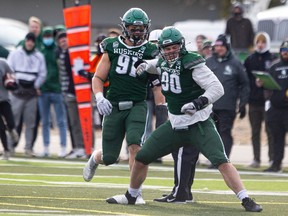 Huskies' defensive lineman Nathan Cherry is on the CFL scouting bureau's top 20 heading into Tuesday's draft.