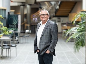 Joe Donlevy, pictured, started WebStream in 2021 with Doug Konkin.  They provide backup internet services located in hard-to-serve rural areas, homes and businesses throughout Saskatchewan.