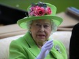 Queen Elizabeth II arrives at the Royal Ascot horse racing meet, in Ascot, west of London, June 22, 2018.