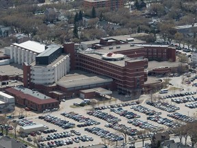 An aerial photo shows the Regina General Hospital in 2019. BRANDON HARDER/ Regina Leader-Post