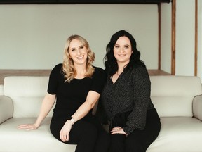Karly Shanks (left) and Crystal Lyon opened Brick Loft Event Co. in the 301 Building in downtown Saskatoon in early 2022. They host and plan weddings and special events for up to 200 people in their brand new event centre. Photo provided by Madison Marie Photography.
