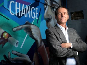 David Milgaard, who was wrongfully convicted for the 1969 murder of a Saskatoon nurse, poses for a photo in Calgary in October 2014.