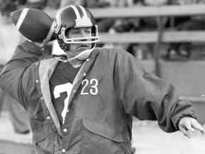Saskatchewan Roughriders quarterback Ron Lancaster was the longtime incumbent heading into training camp in 1972.
