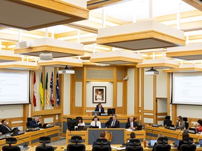 City council meets in council chamber at Saskatoon City Hall. Photo taken in Saskatoon, Sask. on Monday, June 27, 2022.