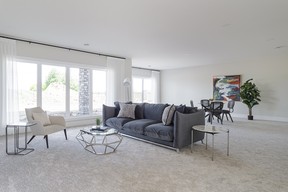 The 2022 STARS Lottery home takes entertaining to a new level. The lounge area and recreation space in the walkout basement can easily accommodate a crowd. A garden door leads to the backyard patio. SUPPLIED