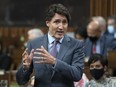 Prime Minister Justin Trudeau responds to a question during Question Period, Wednesday, June 1, 2022 in Ottawa.&ampnbsp;Trudeau has called the actions of Chinese pilots towards Canadian planes taking part in a UN mission "irresponsible and provocative." THE&ampnbsp;CANADIAN PRESS/Adrian Wyld