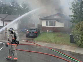 A fire at 202 Kirkpatrick Cres. in Saskatoon on Friday, June 10, 2022 that caused an estimated $320,000 in damage was started by barbeque briquettes that were not properly extinguished.