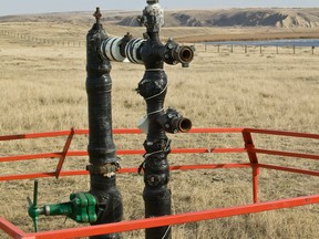 A natural gas well shown in 2007. (Saskatoon StarPhoenix).