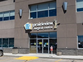 Prairieview Surgical centre is owned by Calgary-based Surgical Centres Inc. Photo taken in Saskatoon, SK on Tuesday, May 31, 2022.