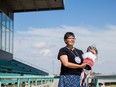 Moosomin First Nation Chief Cheryl Kahpeaysewat is among the leaders behind Moosomin Downs and Entertainment acquiring a license for up to 10 days of thoroughbred racing at Marquis Downs between Aug. 27 and Sept. 25. The race schedule comes following a decision in 2021 by Prairieland to phase out the horse racing at Marquis Downs in favour of a soccer facility. Moosomin Downs and Entertainment is also exploring the feasibility of a racetrack in the RM of Corman Park to replace the track at Marquis Downs. Photo taken in Saskatoon, SK on Monday, July 18, 2022.