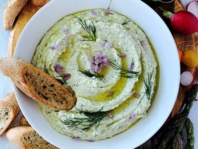 Herby White Bean and Feta Dip