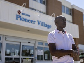 Bashir Jalloh, president of CUPE Local 5430 outside Regina Pioneer Village on Wednesday, July 6, 2022 in Regina.
TROY FLEECE / Regina Leader-Post