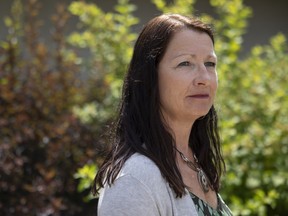 Denise Dick, 1st
vice-president of the Saskatchewan Union of Nurses stands for a portrait outside the SUN offices on Friday, July 22, 2022 in Regina. KAYLE NEIS / Regina Leader-Post