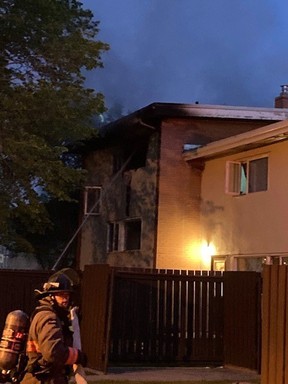 A fire that broke out in the bedroom of a three-story unit in a townhouse complex in Block 10 of Westview Place and caused damage estimated at $75,000 in Saskatoon on July 9, 2022 is considered suspicious.