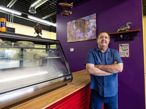 Bill Mathews is the owner and operator of Gangster's Italian Sandwiches. Photo taken in Saskatoon, SK on Monday, August 15, 2022.