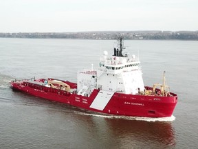 The CCGS Jean Goodwill is a medium class icebreaker that has already seen work in the Arctic, almost traversing the northwest passage last year.