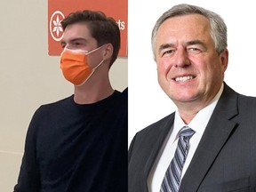 Nathaniel Teed, left, is the NDP candidate and Kim Groff is the Sask. Party candidate for the upcoming Saskatoon Meewasin byelection. (Supplied photos)