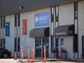 Legacy Christian Academy shares the same building as Mile Two Church in Saskatoon's Lawson Heights neighborhood. Photo taken in Saskatoon, Sask. Wednesday, August 3, 2022.