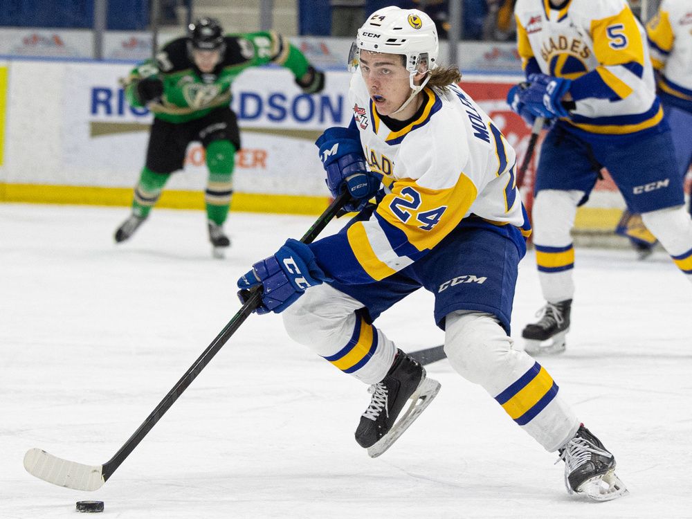 'Faster, bigger' Molendyk looking for breakout season with Saskatoon Blades The Star Phoenix