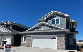 The 2022 Parade of Homes, presented by the Saskatoon & Region Home Builders’ Association, is comprised of 19 model homes, designed and constructed by 12 Certified Professional Home Builders in eight different neighbourhoods. Pacesetter Homes Saskatchewan has two show homes in the parade, including this stylish two-storey located at 1026 Childers Court in Kensington. SUPPLIED