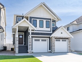 The 2022 Parade of Homes, presented by the Saskatoon & Region Home Builders’ Association, is on from Sept. 17 to Oct. 16. Pictured is Westbow Construction Group's show home at 908 Feheregyhazi Blvd. in Aspen Ridge.