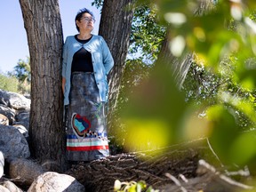 La Ronge-based textile artist Nancy Lafleur uses ribbon skirts to tell layered, vibrant narratives about her home and history.