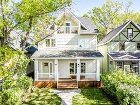 Hometown Homes makes its debut in the 2022 SRHBA Parade of Homes with a Craftsman-style infill home at 611 Dufferin Ave.