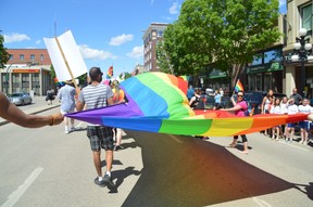 Moose Jaw celebrates Pride in 2016.
