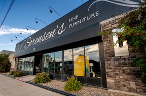 The company expanded operations in Saskatoon in 2014 with the opening of Sorensen Furniture, located on First Avenue. D&M Images/Elaine Mark