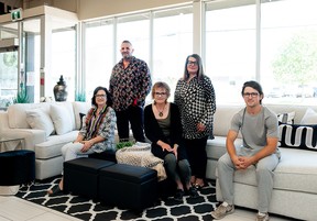 Relationship building is the cornerstone of the company’s success. The friendly staff at Sorensen Furniture enjoy helping customers transform their living spaces. D&M Images/Elaine Mark